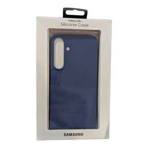 E4. Samsung Galaxy S25+‎ Silicone Case - Blue